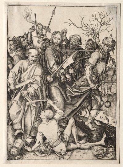 Cristo catturato da Martin Schongauer
