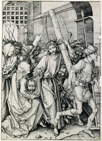 Cristo che porta la croce, fine XV secolo da Martin Schongauer