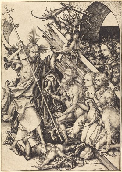 Cristo nel limbo da Martin Schongauer