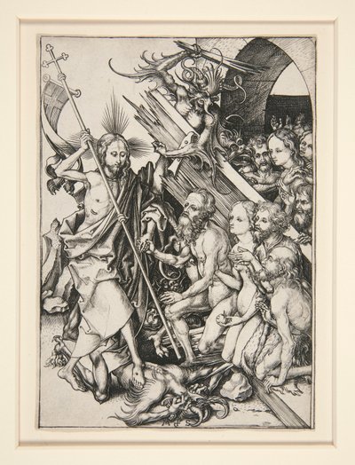 Cristo nel limbo da Martin Schongauer