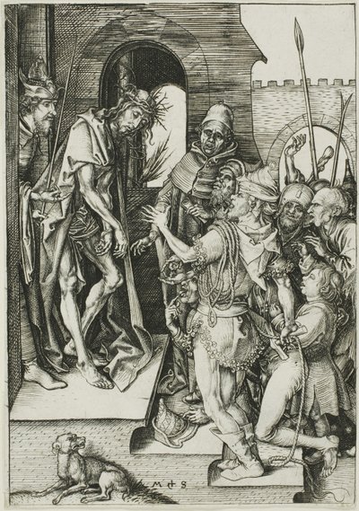 Ecce Homo, dalla Passione da Martin Schongauer
