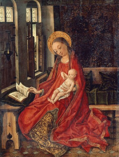 Madonna con Bambino in stanza da Martin Schongauer
