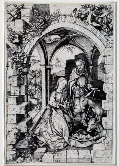 Natività da Martin Schongauer