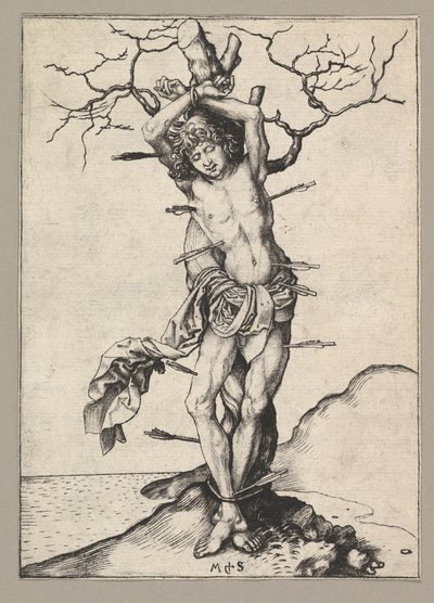 San Sebastiano da Martin Schongauer