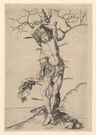 San Sebastiano da Martin Schongauer