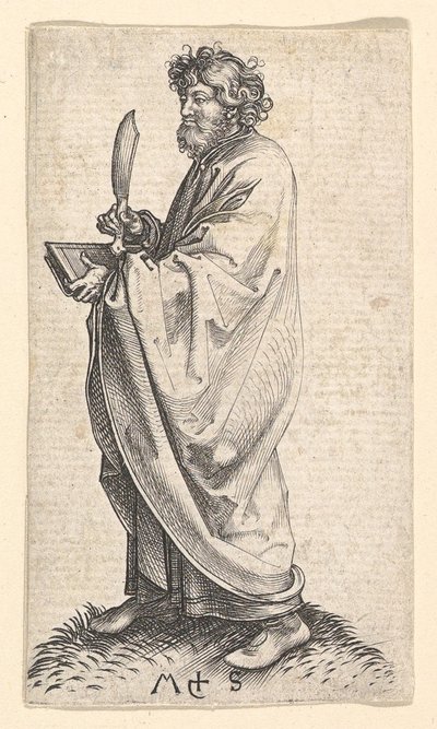 San Bartolomeo, ca. 1435-1491 da Martin Schongauer