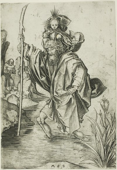 San Cristoforo da Martin Schongauer