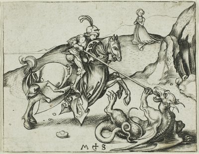 San Giorgio da Martin Schongauer