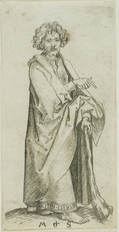 San Giacomo minore, dagli Apostoli da Martin Schongauer