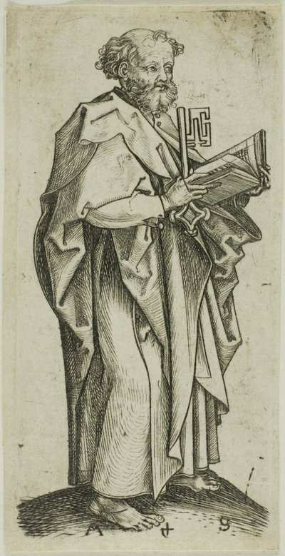 San Pietro, dagli Apostoli da Martin Schongauer