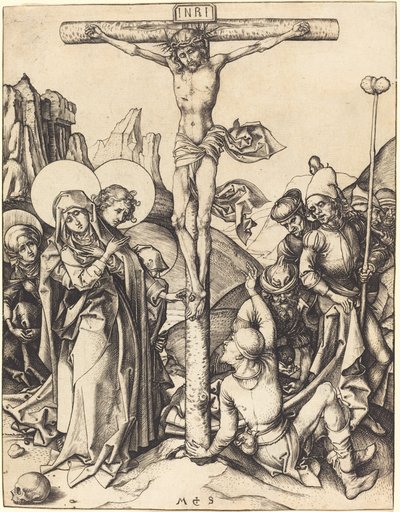 La crocifissione da Martin Schongauer