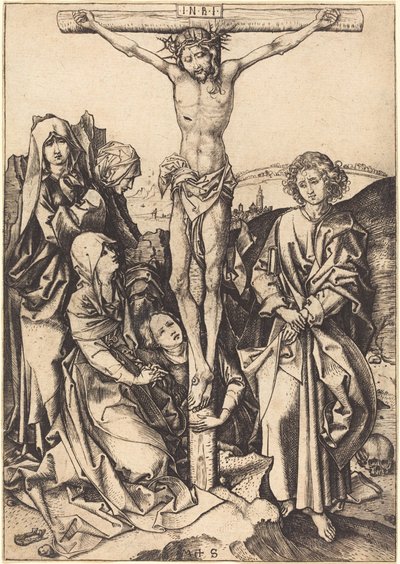 La crocifissione da Martin Schongauer