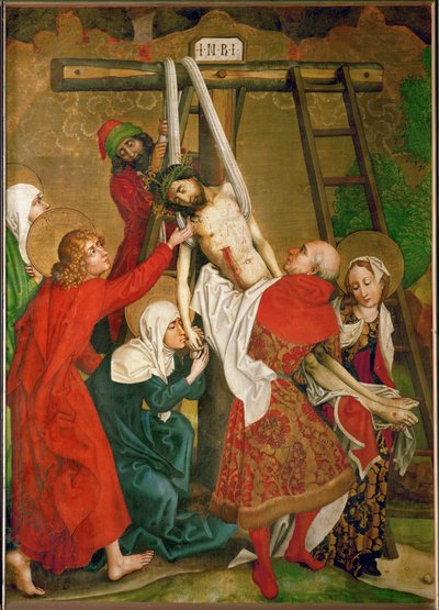 La Deposizione. Altare di San Domenico da Martin Schongauer