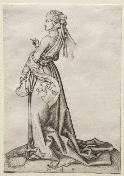 La prima delle vergini stolte da Martin Schongauer