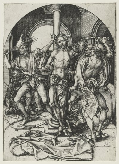 La flagellazione da Martin Schongauer