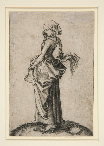 La vergine stolta da Martin Schongauer