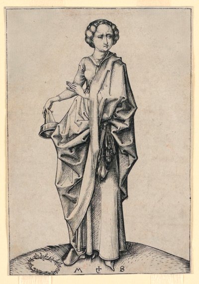 La Quarta Vergine Stolte da Martin Schongauer