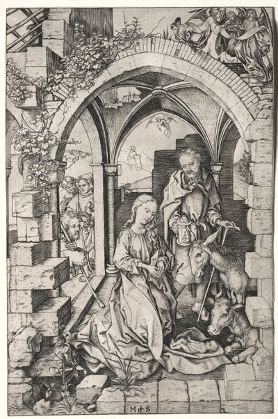 La Natività da Martin Schongauer