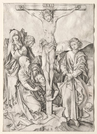 La Passione: Cristo sulla Croce da Martin Schongauer