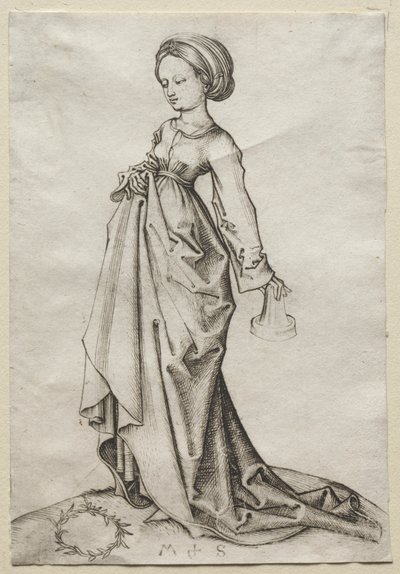 La Seconda delle Vergini Stolte da Martin Schongauer