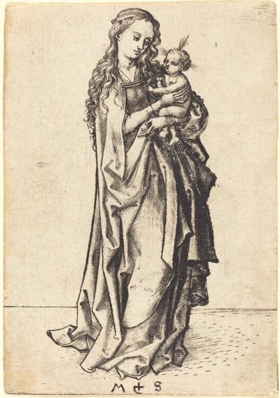 La piccola Madonna col Bambino da Martin Schongauer