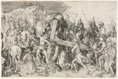 La portata della croce da Martin Schongauer