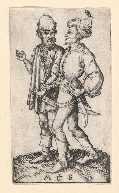 Due turchi, ca. 1435-1491 da Martin Schongauer