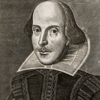 Ritratto di William Shakespeare di Martin Droeshout da Martin the elder Droeshout