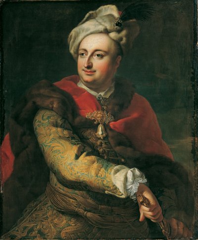 Ritratto di un uomo in costume ungherese (Imre Graf Tökölyi?) da Martin van Meytens d. J.