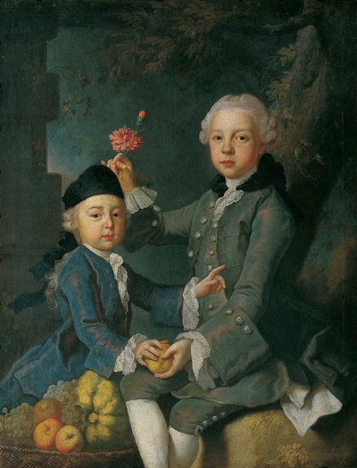 Doppio ritratto di Leopold e Vinzenz Ruard da Martin van Meytens d. J.