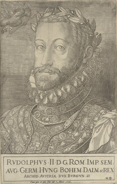 Imperatore Rodolfo II da Martino Rota