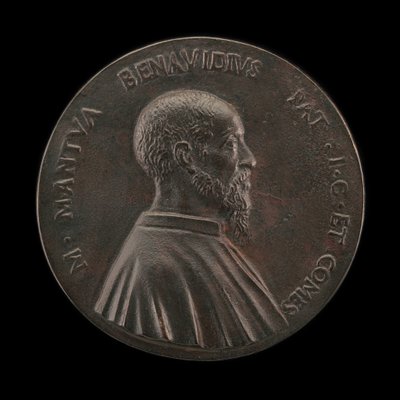 Marco Mantova Benavides, avvocato e collezionista [dritto] da Martino da Bergamo