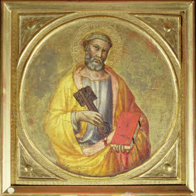 San Pietro apostolo (tempera su fondo oro lavorato) da Martino de Bartolomeo