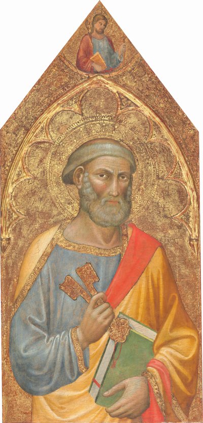 San Pietro, con San Giacomo Maggiore [pannello sinistro] da Martino di Bartolomeo