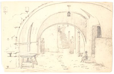 Scena di strada a Bari da Martinus Rørbye
