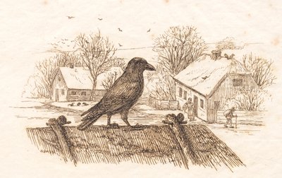 Illustrazione per "Cinquanta favole per bambini" di Hey da Martinus Rørbye