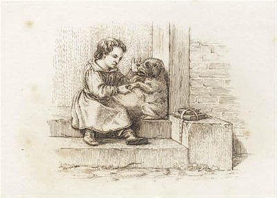 Illustrazione per "Cinquanta Favole per Bambini" di Hey da Martinus Rørbye