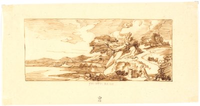 Paesaggio con motivo biblico da Martinus Rørbye