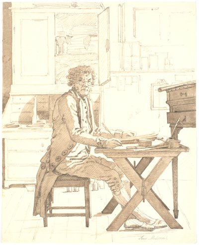 Lo scrivano Jens Melsen da Martinus Rørbye
