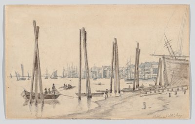 La costa di Altona vista da est da Martinus Rørbye