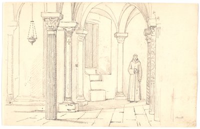 Cripta della cattedrale, Otranto da Martinus Rørbye