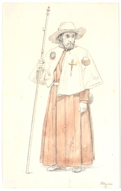 Un pellegrino da Martinus Rørbye
