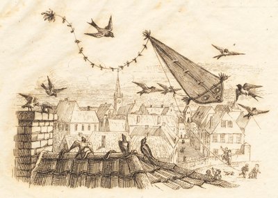 Illustrazione per "Cinquanta favole per bambini" di Hey da Martinus Rørbye