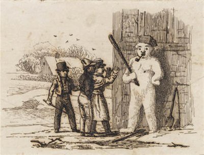 Illustrazione per "Cinquanta favole per bambini" di Hey da Martinus Rørbye