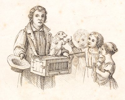 Illustrazione per "Cinquanta favole per bambini" di Hey da Martinus Rørbye