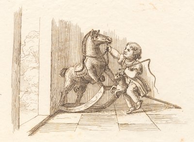 Illustrazione per "Cinquanta favole per bambini" di Hey da Martinus Rørbye