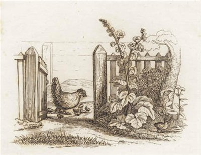 Illustrazione per "Halvhundrede Fabler for Børn" di Hey da Martinus Rørbye