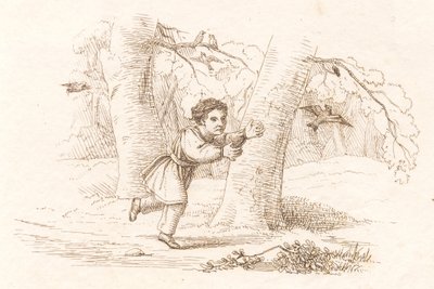 Illustrazione per "Halvhundrede Fabler for Børn" di Hey da Martinus Rørbye