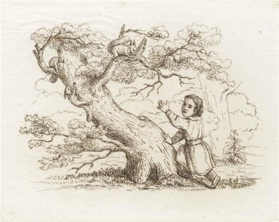 Illustrazione per "Cinquanta favole per bambini" di Hey da Martinus Rørbye