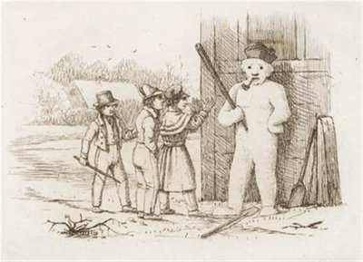 Illustrazione per "Cinquanta favole per bambini" di Hey da Martinus Rørbye